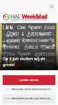 Mobile Screenshot of hacweekblad.eu