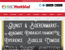 Tablet Screenshot of hacweekblad.eu